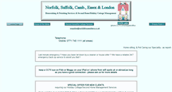 Desktop Screenshot of norfolkhousesitters.co.uk